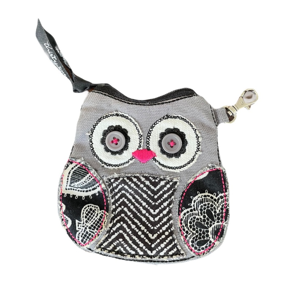 ❤️ THIRTY ONE GREY OWL PINK COIN PURSE